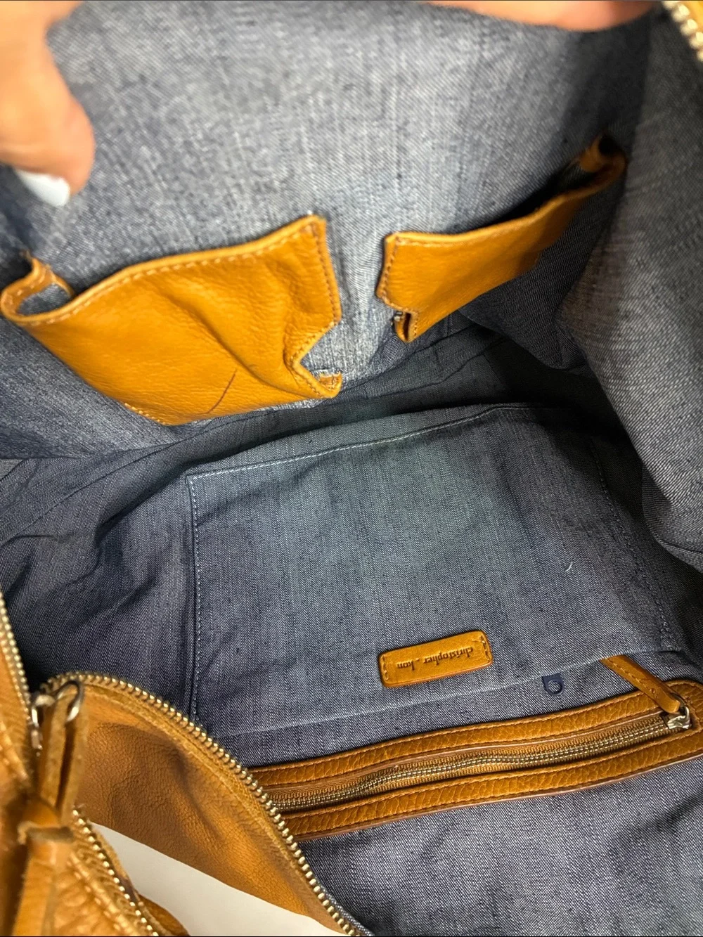 Christopher Kon spacious cognac